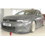 Lame de pare-chocs avant "noir" "Rieger Tuning" pour VOLKSWAGEN GOLF 8