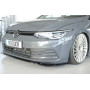 Lame de pare-chocs avant "noir brillant" "Rieger Tuning" pour VOLKSWAGEN GOLF 8