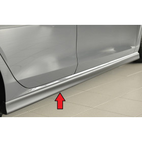 Bas de caisse droit "noir" "Rieger Tuning" pour VOLKSWAGEN GOLF 8