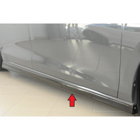 Bas de caisse droit "noir brillant" "Rieger Tuning" pour VOLKSWAGEN GOLF 8
