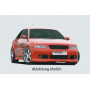 Pare-chocs avant "Look S3" "noir" "Rieger Tuning" pour AUDI A3 (8L)
