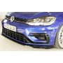 Lame de pare-chocs avant "noir brillant" "Rieger Tuning" pour VOLKSWAGEN GOLF 7