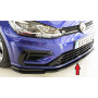 Lame de pare-chocs avant "noir brillant" "Rieger Tuning" pour VOLKSWAGEN GOLF 7