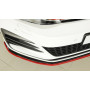 Lame de pare-chocs avant "noir" "Rieger Tuning" pour VOLKSWAGEN GOLF 7