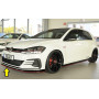 Lame de pare-chocs avant "noir" "Rieger Tuning" pour VOLKSWAGEN GOLF 7