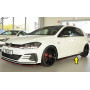 Lame de bas de caisse gauche "noir" "Rieger Tuning" pour VOLKSWAGEN GOLF 7