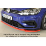 Lame de pare-chocs avant "noir" "Rieger Tuning" pour VOLKSWAGEN GOLF 7