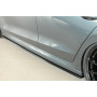 Lame pour bas de caisse gauche "noir brillant" "Rieger Tuning" pour SKODA OCTAVIA RS (NX)