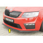Lame de pare-chocs avant "noir" "Rieger Tuning" pour SKODA OCTAVIA RS (5E)