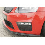 Lame de pare-chocs avant "noir" "Rieger Tuning" pour SKODA OCTAVIA RS (5E)