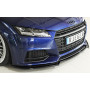 Lame de pare-chocs avant "noir brillant " "Rieger Tuning" pour AUDI TT / TT-S (8J-FV / 8S)