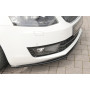 Lame de pare-chocs avant "noir brillant" "Rieger Tuning" pour SKODA OCTAVIA (5E)