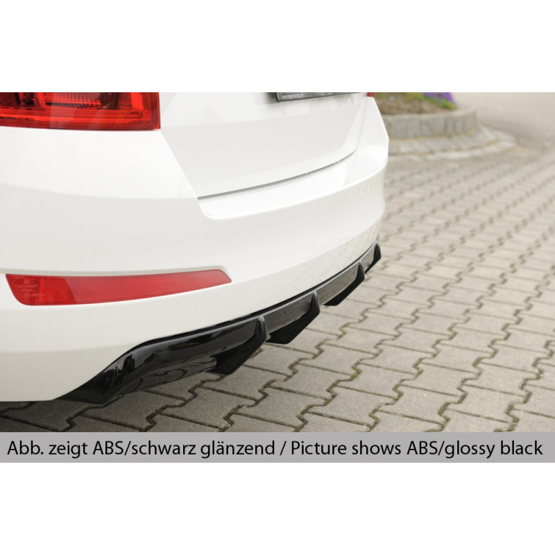 Diffuseur Pare-Chocs Arrière Pour BMW Série 5 E60/E61 2003-2010 - Style M Tech - Noir