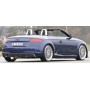 Diffuseur de pare-chocs arrière "Carbon look" "Rieger Tuning" pour AUDI TT / TTS (8J-FV / 8S)