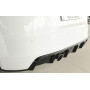 Diffuseur de pare-chocs arrière "noir brillant" "Rieger Tuning" pour AUDI TT / TTS (8J-FV / 8S)