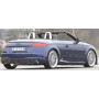 Diffuseur de pare-chocs arrière "noir brillant" "Rieger Tuning" pour AUDI TT / TTS (8J-FV / 8S)