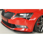 Lame de pare-chocs avant "noir" "Rieger Tuning" - SKODA SUPERB III (3T/3V)