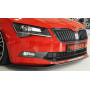 Lame de pare-chocs avant "noir" "Rieger Tuning" - SKODA SUPERB III (3T/3V)