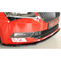 Lame de pare-chocs avant "noir brillant" "Rieger Tuning" pour SKODA SUPERB III (3T/3V)
