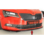 Lame de pare-chocs avant "noir brillant" "Rieger Tuning" pour SKODA SUPERB III (3T/3V)