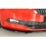 Lame de pare-chocs avant "noir brillant" "Rieger Tuning" pour SKODA SUPERB III (3T/3V)