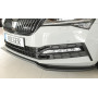 Lame de pare-chocs avant "noir" "Rieger Tuning" - SKODA SUPERB III (3T/3V)