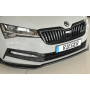 Lame de pare-chocs avant "noir" "Rieger Tuning" - SKODA SUPERB III (3T/3V)