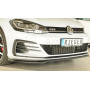 Lame de pare-chocs avant "noir" "Rieger Tuning" pour VOLKSWAGEN GOLF 7