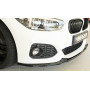 Lame de pare-chocs avant "noir brillant" "Rieger Tuning" pour BMW SERIE 1 (F20/F21)