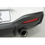 Diffuseur de pare-chocs arrière "Noir" "Rieger Tuning" pour BMW SERIE 1 M135i/M140i (F20/F21)