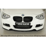 Lame de pare-chocs avant "Carbon-look" "Rieger Tuning" pour BMW SERIE 1 (F20/F21)