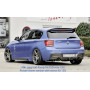 Diffuseur de pare-chocs arrière "Noir brillant" "Rieger Tuning" pour BMW SERIE 1 (F20/F21)