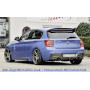 Diffuseur de pare-chocs arrière "Noir" "Rieger Tuning" pour BMW SERIE 1 (F20/F21)