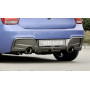 Diffuseur de pare-chocs arrière "Carbon-look" "Rieger Tuning" pour BMW SERIE 1 (F20/F21)