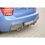 Diffuseur de pare-chocs arrière "Carbon-look" "Rieger Tuning" pour BMW SERIE 1 (F20/F21)