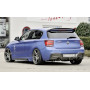 Diffuseur de pare-chocs arrière "Carbon-look" "Rieger Tuning" pour BMW SERIE 1 (F20/F21)