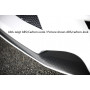 Lame de pare-chocs avant "noir" "Rieger Tuning" pour BMW SERIE 1 (E88)
