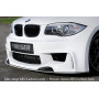 Lame de pare-chocs avant "noir" "Rieger Tuning" pour BMW SERIE 1 (E88)
