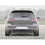 Diffuseur de pare-chocs arrière "noir" "Rieger Tuning" pour VOLKSWAGEN GOLF 7