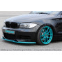 Lame de pare-chocs avant "noir" "Rieger Tuning" pour BMW SERIE 1 (E82)