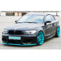 Lame de pare-chocs avant "noir" "Rieger Tuning" pour BMW SERIE 1 (E82)