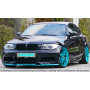 Lame de pare-chocs avant "noir" "Rieger Tuning" pour BMW SERIE 1 (E82)