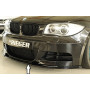 Lame de pare-chocs avant "noir brillant" "Rieger Tuning" pour BMW SERIE 1 (E82)