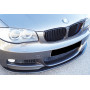 Lame de pare-chocs avant "Carbon véritable" "Rieger Tuning" pour BMW SERIE 1 (E82)