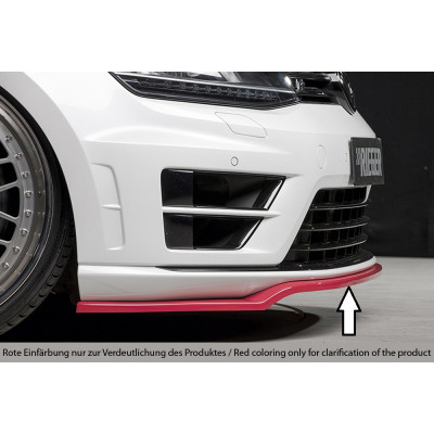 Lame de pare-chocs avant "noir" "Rieger Tuning" pour VOLKSWAGEN GOLF 7