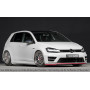 Lame de pare-chocs avant "noir brillant" "Rieger Tuning" pour VOLKSWAGEN GOLF 7