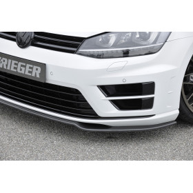 Lame de pare-chocs avant "Carbone" "Rieger Tuning" pour VOLKSWAGEN GOLF 7