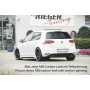 Bas de caisse gauche avec insert "noir" "Rieger Tuning" pour VOLKSWAGEN GOLF 7