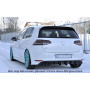 Diffuseur de pare-chocs arrière "noir" "Rieger Tuning" pour VOLKSWAGEN GOLF 7