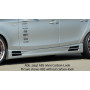 Bas de caisse gauche "Carbon-look" "Rieger Tuning" pour BMW SERIE 1 (E87)